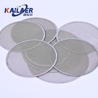 Filter Disc Kawat Baja Anti Karat 304 316, Filter Disc Kawat Baja Anti Karat Bulat untuk Filtrasi Cairan dan Gas