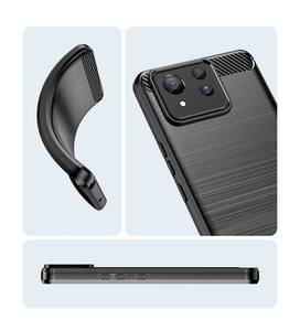 Pour <span class=keywords><strong>Asus</strong></span> <span class=keywords><strong>Zenfone</strong></span> <span class=keywords><strong>11</strong></span> Ultra ZS630KL <span class=keywords><strong>Zenfone</strong></span> 9 Max <span class=keywords><strong>Pro</strong></span> M2 peau de luxe en Fiber de carbone housse en Silicone souple coque de protection pour téléphone - Product Image 2