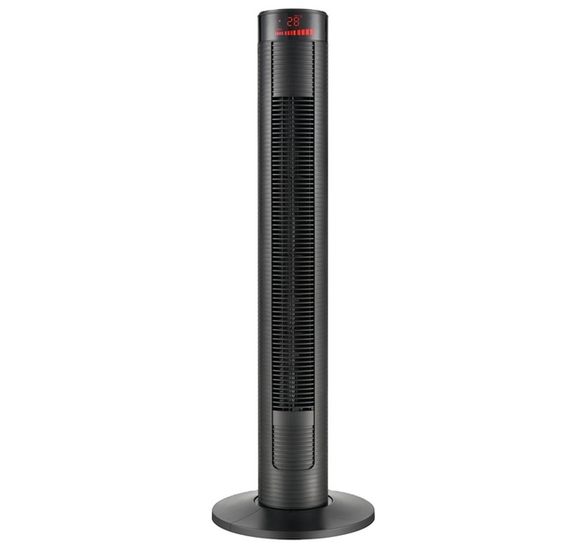 Smart Home Appliance Floor Fan Electrical Pedestal Air Cooler Fan Tuya APP Control Cooling Tower Fan with Oscillating