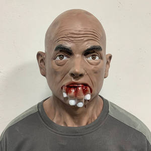 เทศกาลปาร์ตี้ยางพาราหน้ากากชั่วร้ายสองหน้าบาร์บ้านผีเสื้อบรรคร้ายน่ากลัวหน้ากากฮาโลวีน - Product Image 6