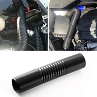 Tuyau d'admission d'air froid 76mm 63mm Kit de systèmes Admission de performance universelle Tuyau automatique Duc Flexible Car Sport Racing 2.5 3.0 pouces