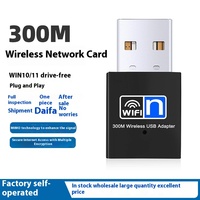 300M adaptateur USB sans fil carte réseau Dongle Mini 5GHz bureau WiFi récepteur émetteur pour ordinateur portable et PC Interface LAN
