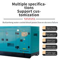 Générateur diesel super silencieux 15 kW 18,75 kVA, moteur triphasé, groupe électrogène insonorisé avec ATS pour maison et villa, certifié CE