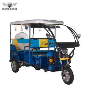 Triciclo eléctrico de 3 ruedas para adulto, triciclo motorizado de pasajeros, para Taxi, Moto Retro, Rickshaw, Tuk, 800W, en venta, Tailandia