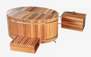 Bak mandi es kayu Cedar bak mandi air dingin terapi dingin - Product Image 4