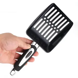 Paletta per lettiera per gatti in metallo con manico lungo e raccoglitore per pale profonde per gatti gattini lettiera strumento per la pulizia di articoli per animali domestici - Product Image 6