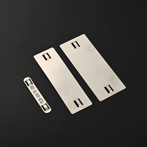 Binyi Custom <b>Metal</b> Nameplates Stainless Steel Aluminum Alloy High Gloss <b>Stamped</b> Plaques For General Use - Product Image 1