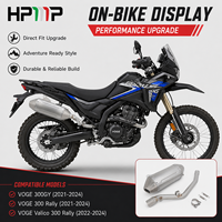 Système d'échappement complet en acier inoxydable Enduro Rally pour VOGE 300GY Valico 300 Rally 2021-2026 Pièces de moteur