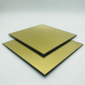 Feuille de verre miroir argentée en aluminium double couche, transparente, bronze, grise, bleue – Prix pour la décoration intérieure moderne - Product Image 4