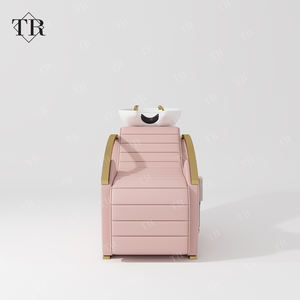 Electric Pink <strong>Portable</strong> Salon Massage <strong>Shampoo</strong> Bed Hair Salon Washing Bowl Chair Pink <strong>Shampoo</strong> <strong>Sink</strong> and Chairs 2023 2024 - Product Image 2