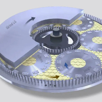 Pièces de compresseur SaiSu personnalisées 6A2H - Meule à double disque en diamant CBN pour rectification de surface, diamètre 600-1500 mm