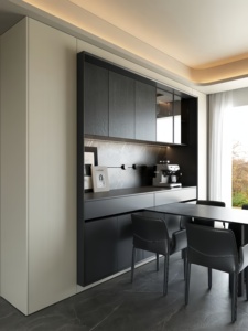 <span class=keywords><strong>Buffet</strong></span> sur mesure sur mesure, design personnalisé, grande capacité, meuble de rangement pour salle à manger - Product Image 3
