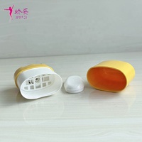 Récipient de bâton de déodorant remplaçable de forme ovale de 15/35ml/50ml/75ml pour l'emballage cosmétique