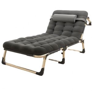<strong>House</strong> Hold Adult <strong>Single</strong> Lunch Break Folding <strong>Bed</strong> Office Simple Nap Lounge Chair Hospital Escort <strong>Bed</strong> - Product Image 1