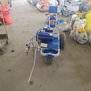 Machine de <span class=keywords><strong>marquage</strong></span> routier pour la <span class=keywords><strong>peinture</strong></span> de lignes de parking, machine de <span class=keywords><strong>marquage</strong></span> de lignes sans air alimentée par batterie avec guide laser - Product Image 2