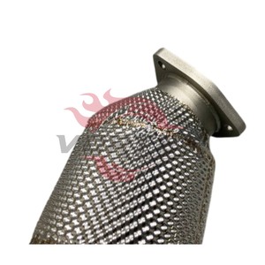 Collecteurs longs en acier inoxydable 304 Vortex pour Porsche 718 GT4 RS 4.0L Flat-6 2022-2025 avec bouclier thermique et conception à longueur égale - Product Image 3