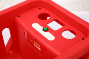 Vente chaude Supermarché pour enfants Panier 2 vitesses Hauteur réglable Barre <span class=keywords><strong>de</strong></span> poignée antidérapante pour les âges 2 4 Alimenté par batterie - Product Image 2