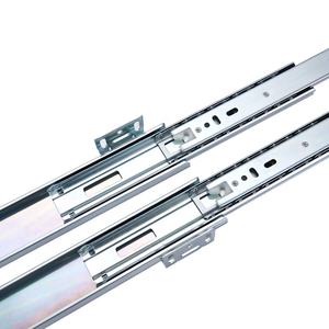 YABELY Foshan 45mm Light Duty 3 Fold Extension Complète Glissières Télescopiques Meuble Armoire Glissière Coureurs Cuisine Accessoire S - Product Image 2