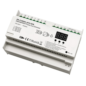 Gradateur LED Triac AC 4 canaux sur rail <span class=keywords><strong>DIN</strong></span> SR-2108AC-4CH-<span class=keywords><strong>DIN</strong></span> - Product Image 1