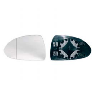 Vetro Specchietto Retrovisore 6452424 per Vauxhall <span class=keywords><strong>OPEL</strong></span> <span class=keywords><strong>CORSA</strong></span> D 2006-2011, Specchietto Laterale Nero Sinistro - Product Image 2