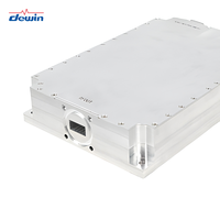 Module SSPA GaN Dewin Ku Band 100W 13,75-15 GHz, amplificateur de puissance à semi-conducteurs pour communication satellite, système PA RF haute puissance