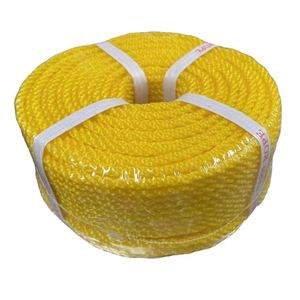 High Performance Mooring Ropes Twisted Polyethylene Twisted Rope Floating 3 Strands PP Rope - Product Image 1