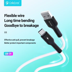 สายชาร์จข้อมูล USB-A Type C รุ่น CB-35 สำหรับโรงงานขายส่ง คุณภาพสูง ราคาคุ้มค่า ชาร์จเร็ว - Product Image 2