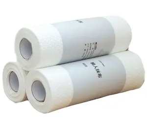 Industrial Cleaning Wipers White Embossed Enhanced Industrial Wiping Cloths Shop Paper Towels