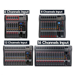 Professionele 16-kanaals audiomixer Depusheng CT16 Geavanceerde geluidsregeling voor studio- en live-optredens, perfect voor <span class=keywords><strong>DJ</strong></span>'s en - Product Image 6