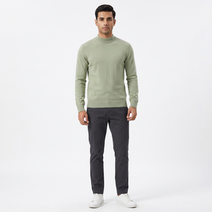 Pull à capuche d'hiver pour homme 100% coton Coupe classique Respirant Couleur unie Style décontracté Vente en gros - Product Image 1