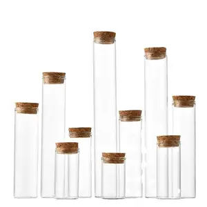 Lieferant Weithalsglas Vorrats gläser Behälter Glas Küchen kanister mit Bambus deckel