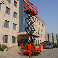 Plateforme élévatrice mobile hydraulique à ciseaux électrique de 8 m en gros, plateforme élévatrice à ciseaux hydraulique pour une seule personne