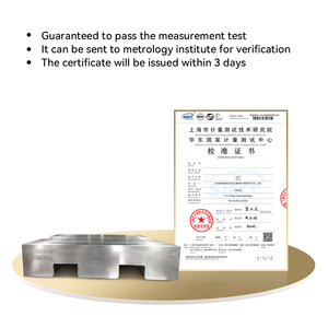 M1 M2 Klasse 2000kg Schwere Kapazität Flache rechteckige Gewichte aus reinem Stahl Kalibrierung gewicht - Product Image 4