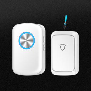 <span class=keywords><strong>Sonnette</strong></span> de porte intelligente moderne étanche pour personnes âgées et patients, dispositif d'appel à très longue portée, télécommande numérique filaire électronique - Product Image 3