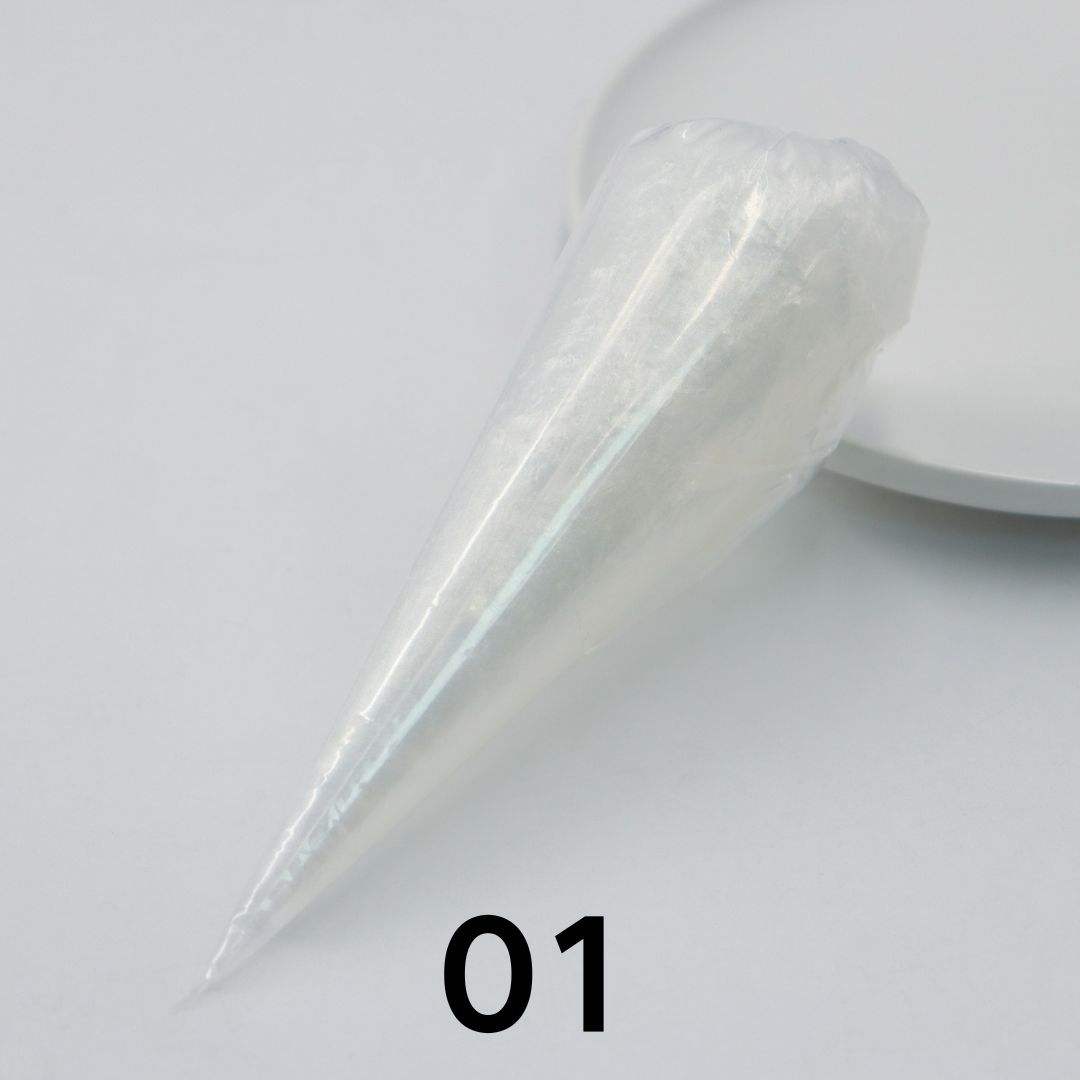 100g pearlescent glue-white#01