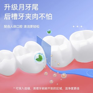 Cofoe Mint Dental Floss Picks 50 Pcs Portable <b>Toothpick</b> For Home Use - Product Image 3