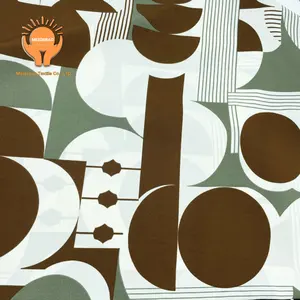 MEIDEBAO Großhandel bedruckte Stickerei modischer Stoff Baumwolle Gewebe hohle Jacquard-Schicht Stoff für Damenbekleidung