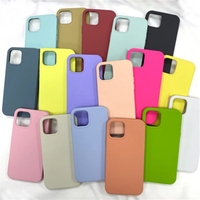 Coque en silicone officielle avec logo pour iPhone 17 16 15 14 12 Pro X XS Max XR 7 8 Plus, coque pour iPhone 13 11 Pro Max avec boîte
