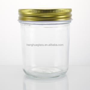 Tùy Chỉnh 100Ml 120Ml 150Ml <span class=keywords><strong>200Ml</strong></span> 300Ml Rõ Ràng Rộng Miệng Thủy Tinh Mason Jar 4Oz 5Oz 7Oz 10Oz Cho Mật Ong Mứt Thực Phẩm Lưu Trữ Với Vít Cap - Product Image 5