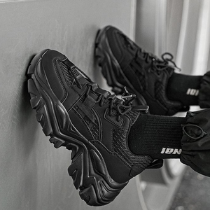 Chaussures <span class=keywords><strong>de</strong></span> sport respirantes en mesh pour hommes, tendance, polyvalentes, plateforme, athleisure, pointures 39-44 - Product Image 6