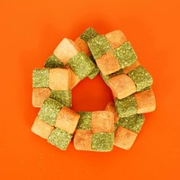 Brique de foin de timothée et de carotte pour lapins, chinchillas, hamsters et cochons d'Inde – Friandise nutritive pour les dents de rongeur