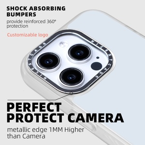 Coque de téléphone personnalisée par sublimation mate transparente pour iPhone, coque de téléphone magnétique 2D vierge pour sublimation pour iPhone 16 15 14 13 Pro Max - Product Image 5