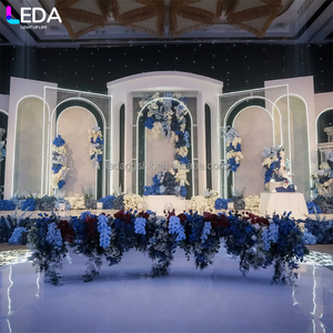 Arco de Boda Personalizable LEDA en Oferta, Soporte Metálico para Fondo de Boda, Decoración para Fondo de Boda - Product Image 1