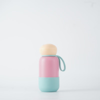 Bouteille d'eau ronde en acier inoxydable 304 de 18 oz, 100 % étanche, avec logo personnalisé, écologique, réutilisable, pour boissons chaudes et froides, gobelet isotherme pour les voyages en extérieur