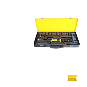 Wetoke 24-Mảnh Chuyên Nghiệp Carbon Thép Sắt Hộp Công Cụ Thiết Lập Hộ Gia Đình Sửa Chữa Xe Ổ Cắm Với Tùy Chỉnh OEM Cứng Trường Hợp - Product Image 1