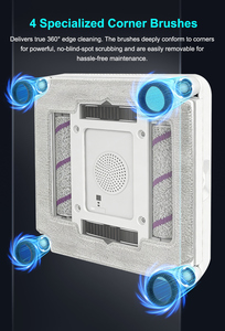 ABIR WD10 Electric Window Cleaner Robot Brushless Motor 6-ways Water Spray High Efficiency Automatic Intelligent <strong>Clean</strong> <strong>Planning</strong> - Product Image 4