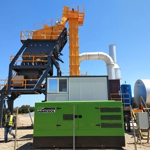Centrale à asphalte mobile SINOSUN 120TPH à faible coût - Product Image 2