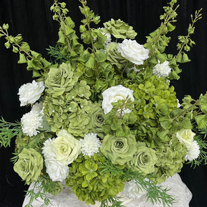 Arrangement de Mariage « Hot Sale » Promesse, Boule de Fleurs Artificielles, Décoration de Luxe en Soie, Vente en Gros pour Événements - Product Image 4