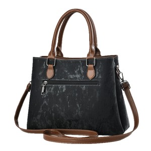 An Ru Shi <b>Handbag</b> Brown <b>Large</b> Capacity Motorcycle Style Shoulder Bag Everyday Use Fall 2025 - Product Image 5