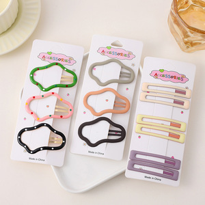 Barrettes à cheveux étoiles mignonnes 12 cm, pinces BB durables pour enfants, usage quotidien - Product Image 2
